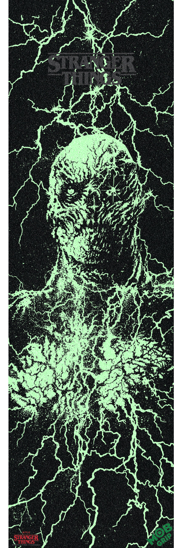 Mob | 10" x 33" Stranger Things Vecna Grip Tape (GLOW IN THE DARK)
