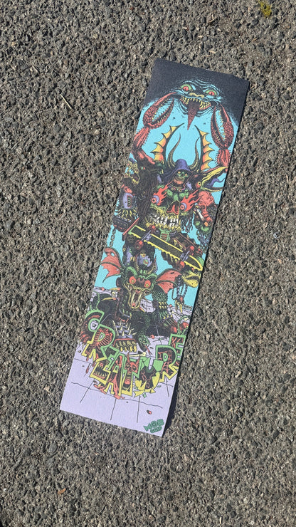 Mob | 9" x 33" Creature Riot Hallucination Graphic Skateboard Grip Tape