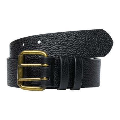 Spitfire | Bighead Premium Leather Belt - Black
