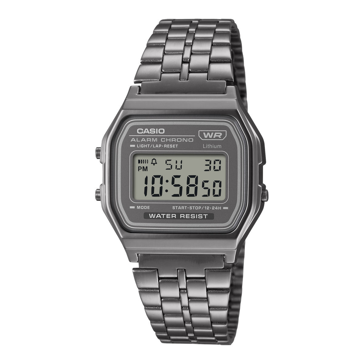 Casio | A158WETB-1A Watch - Grey - Vintage Collection