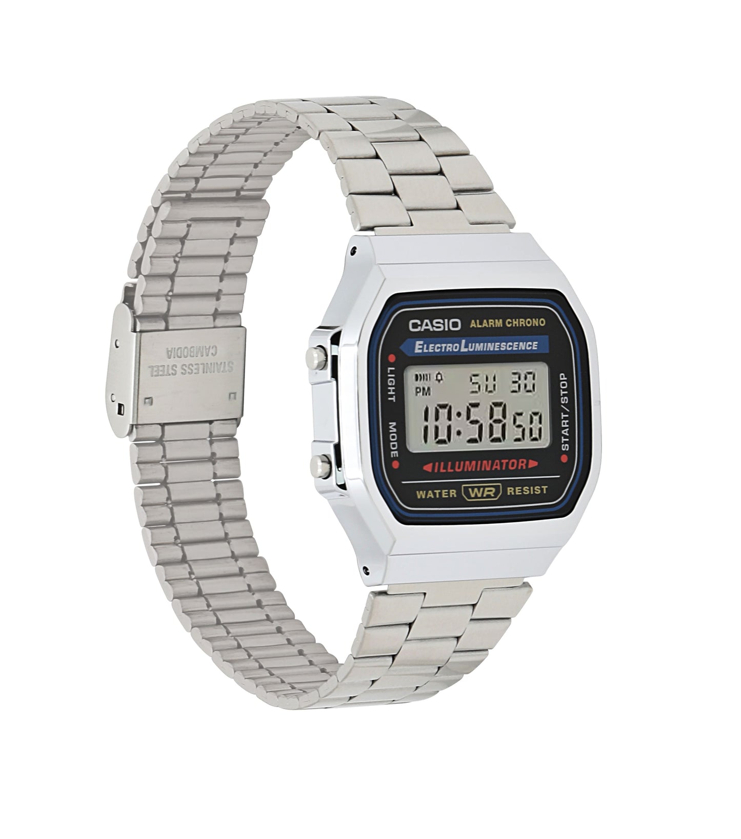 Casio | A168W-1 Watch - Silver