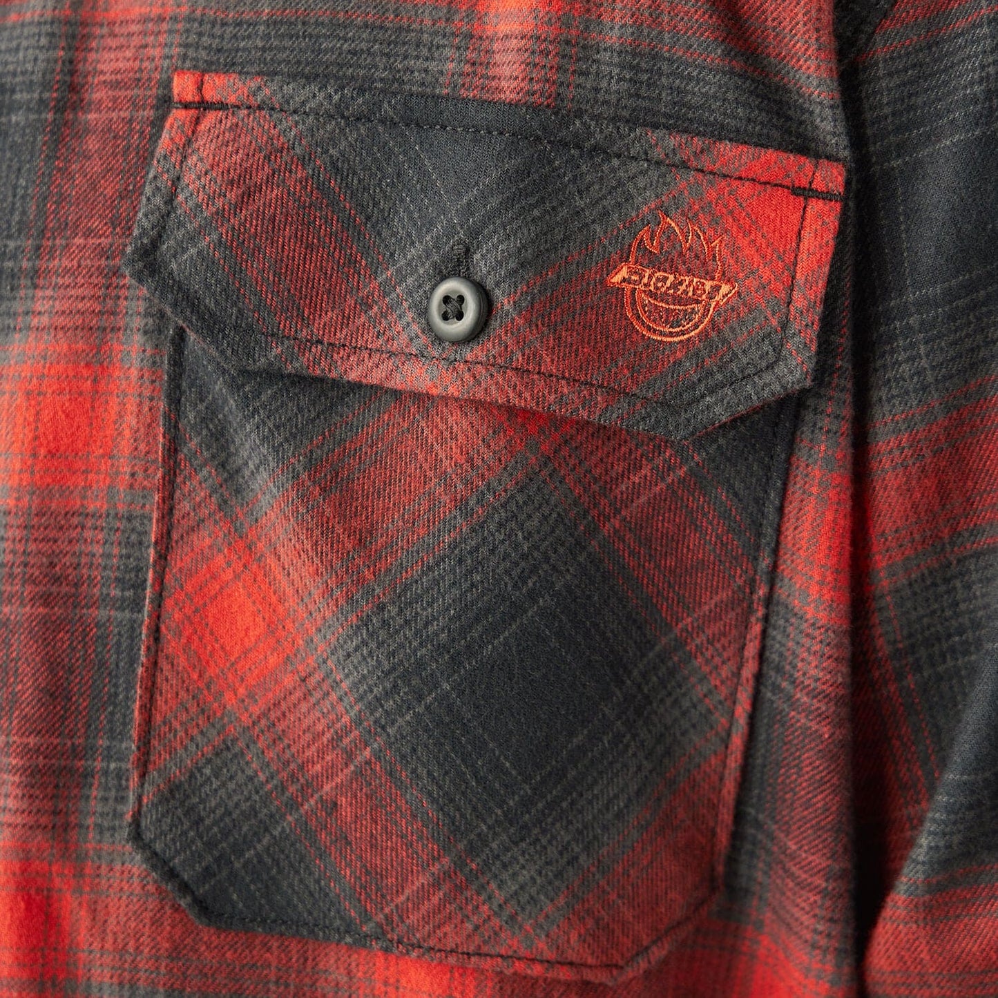 Dickies | Spitfire Flannel Button Down Shirt - Red Ochre