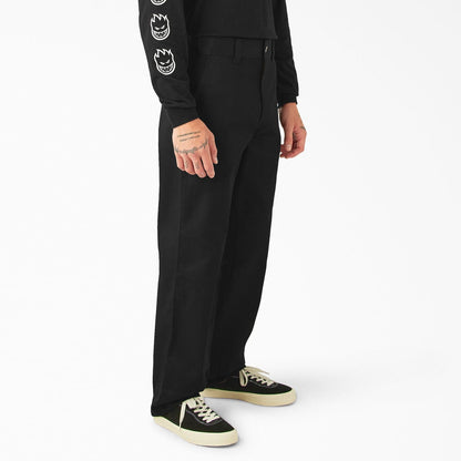 Dickies | Spitfire Flannel Cuff Twill Pants - Black