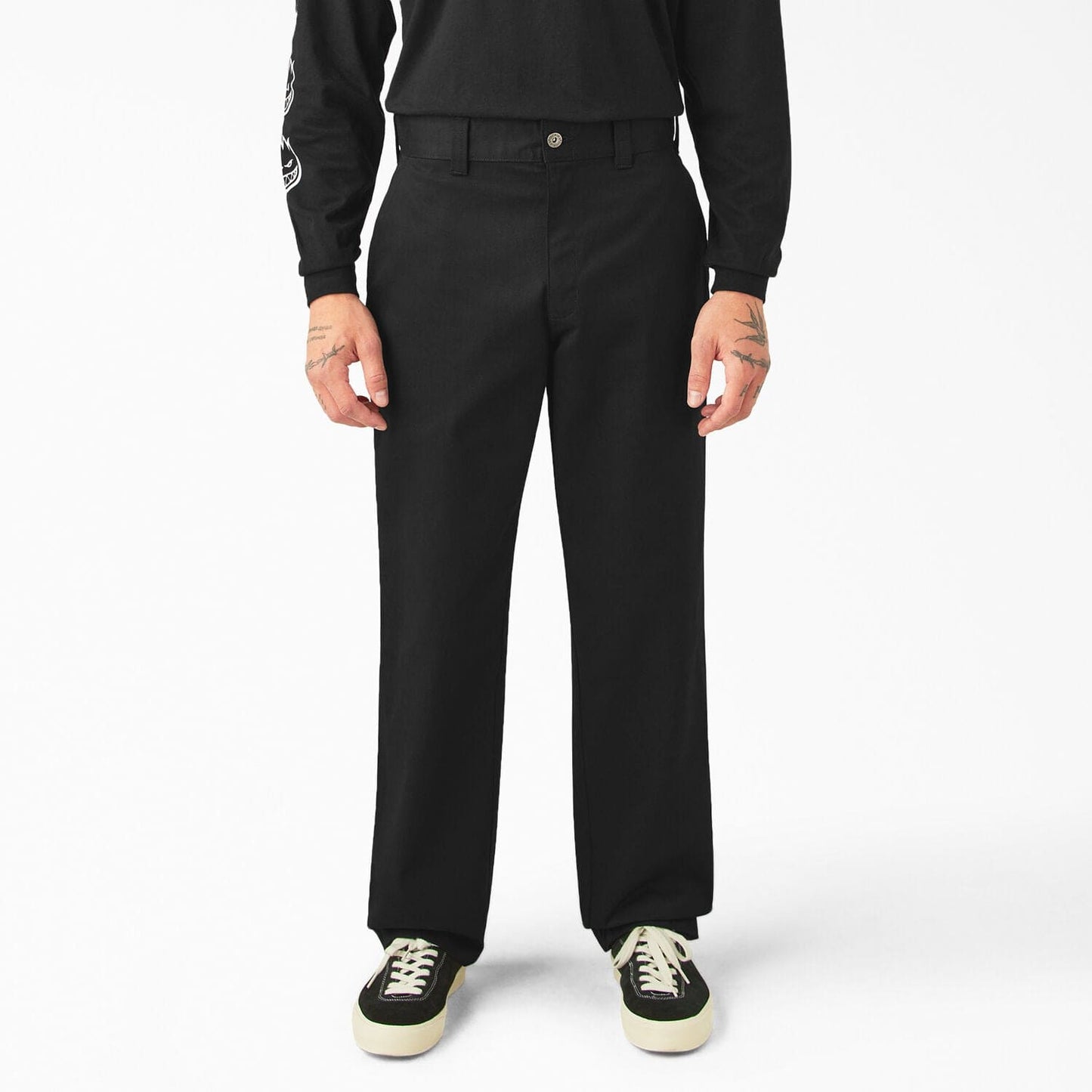 Dickies | Spitfire Flannel Cuff Twill Pants - Black