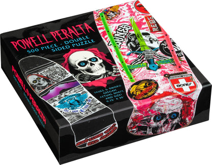 Powell Peralta | Skull & Sword GeeGah Puzzle - Pink
