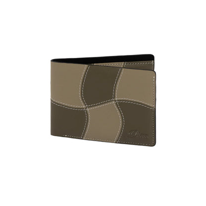 Dime | Wave Leather Wallet - Sage