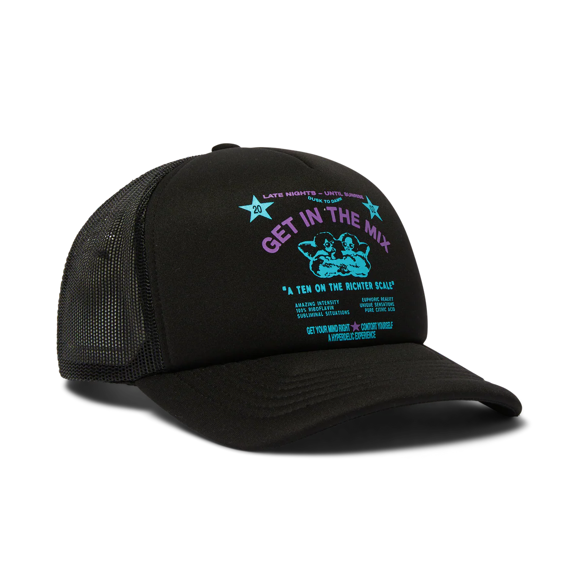 HUF | After Midnight Trucker Hat - Black