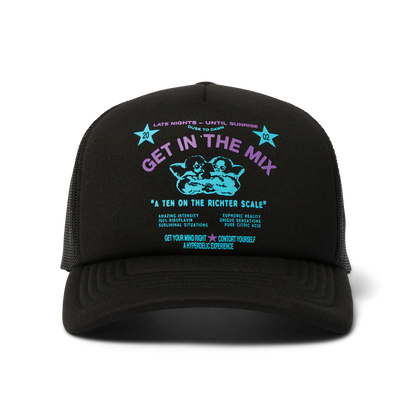HUF | After Midnight Trucker Hat - Black