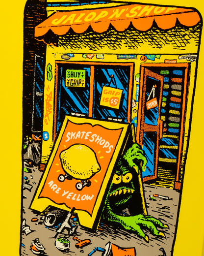 Jalopi | 9.1" Skateshop Day Shop Lurker Skateboard Deck