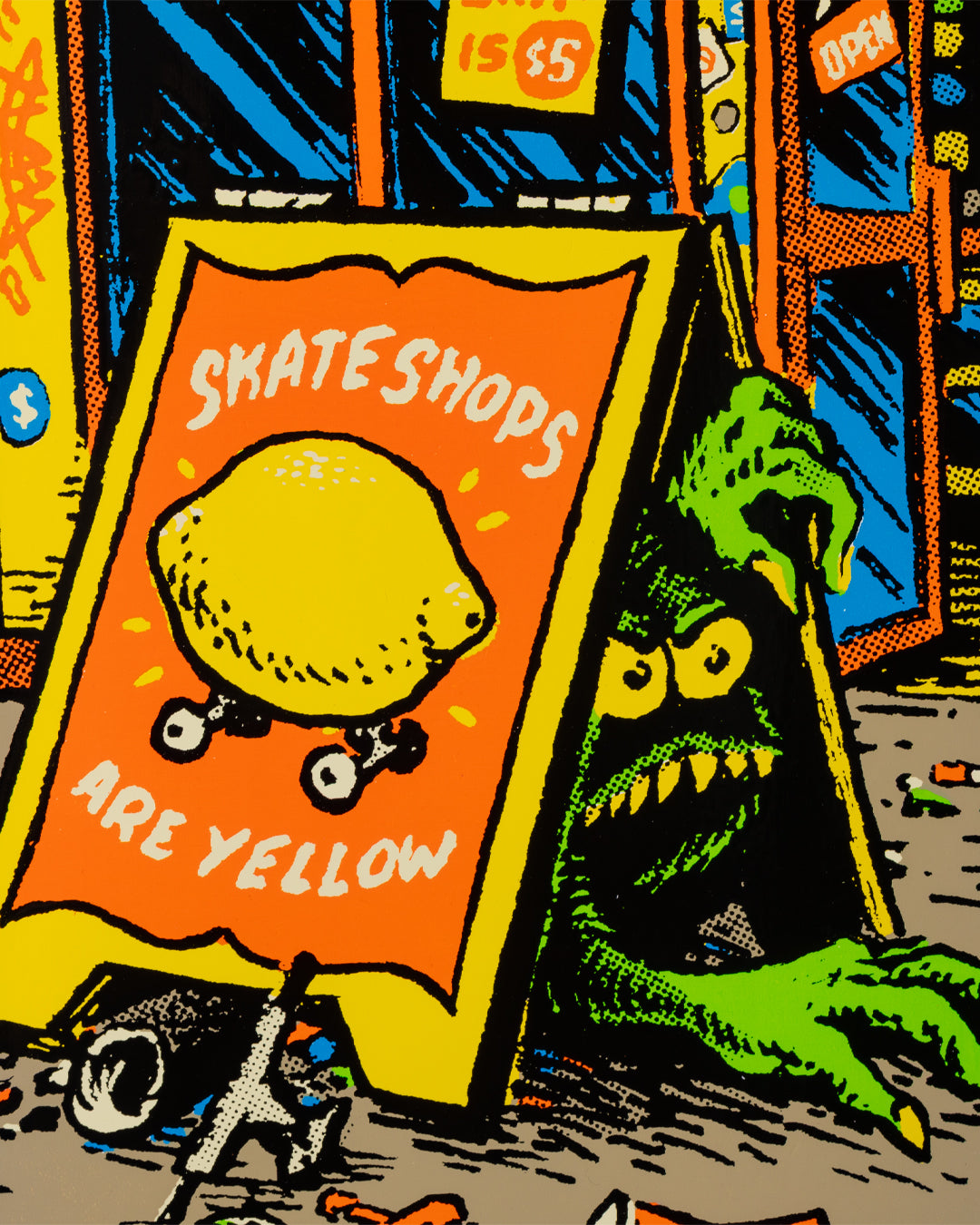 Jalopi | 9.1" Skateshop Day Shop Lurker Skateboard Deck