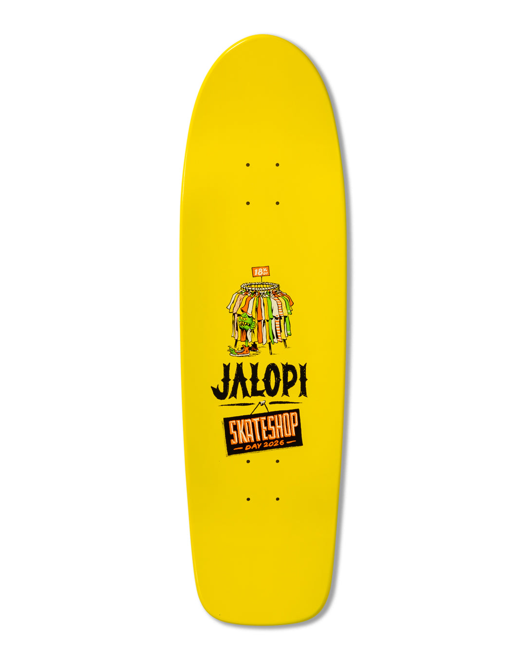 Jalopi | 9.1" Skateshop Day Shop Lurker Skateboard Deck