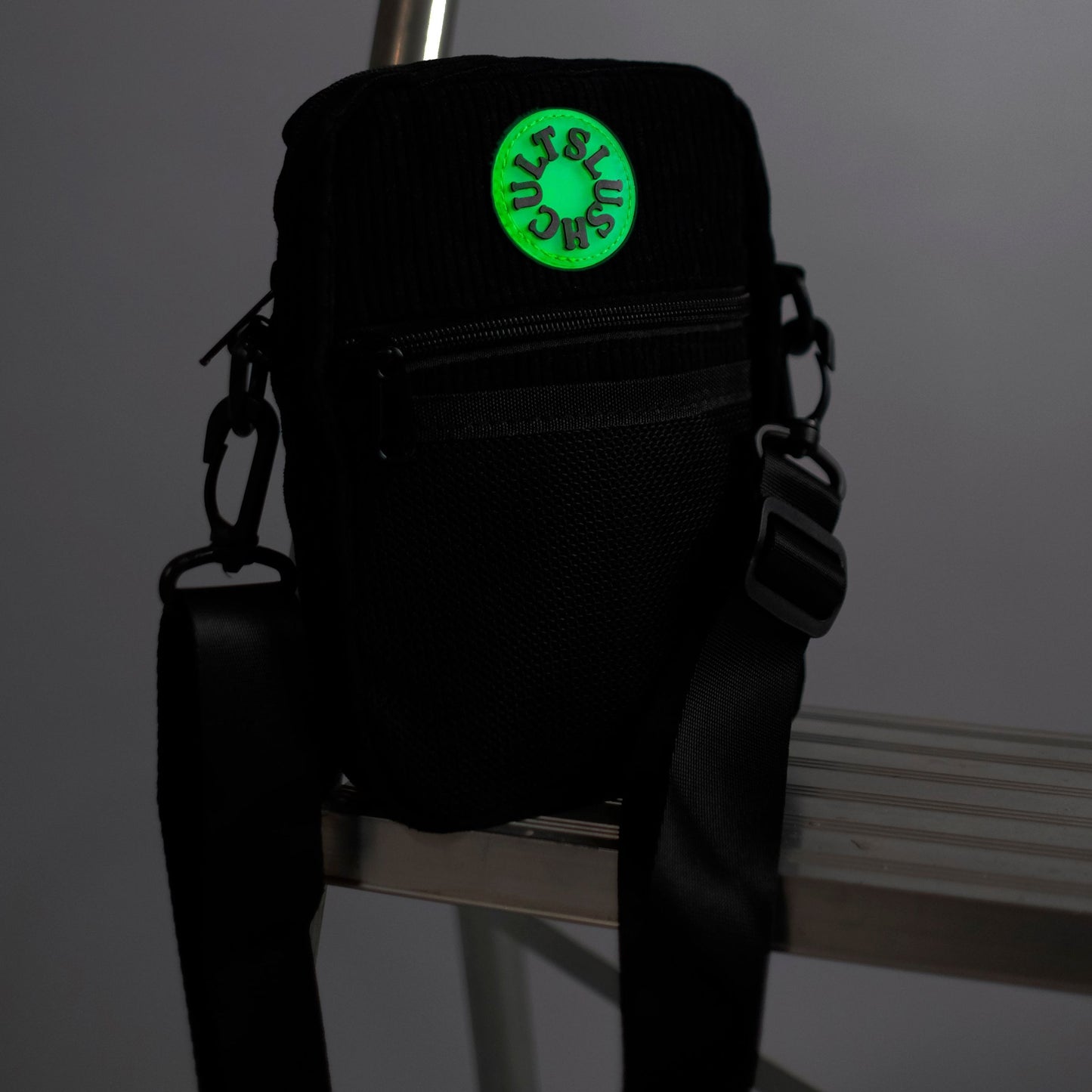 Slushcult | Anywhere Sidebag - Black Corduroy
