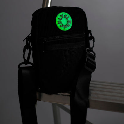 Slushcult | Anywhere Sidebag - Black Corduroy