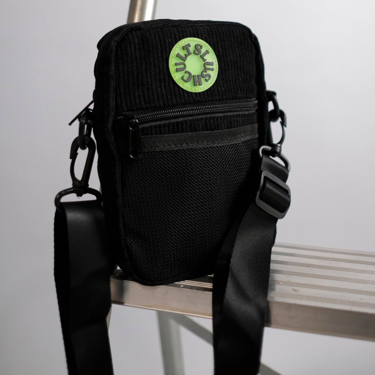 Slushcult | Anywhere Sidebag - Black Corduroy