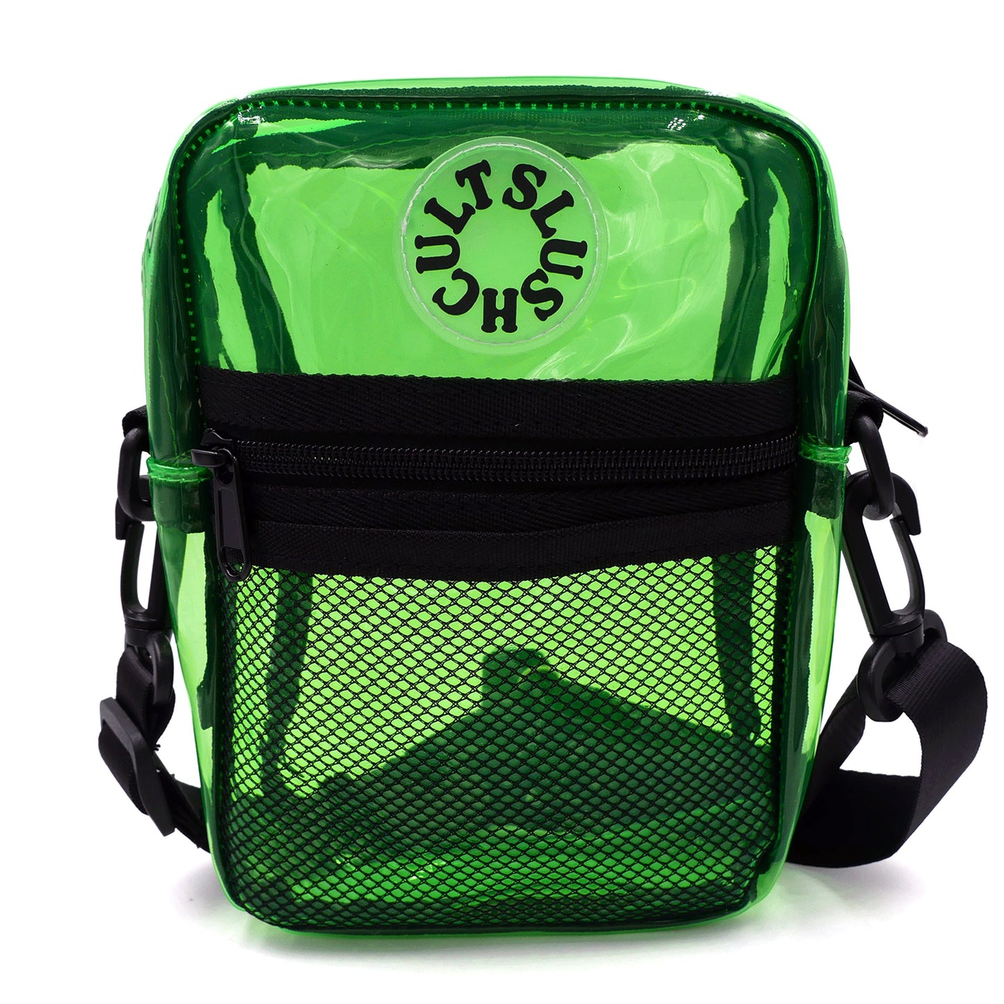 Slushcult | Anywhere Sidebag - Clear Green