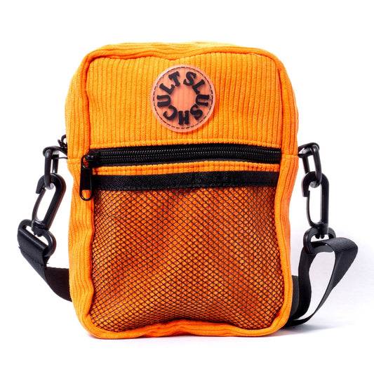 Slushcult | Anywhere Sidebag - Orange Corduroy