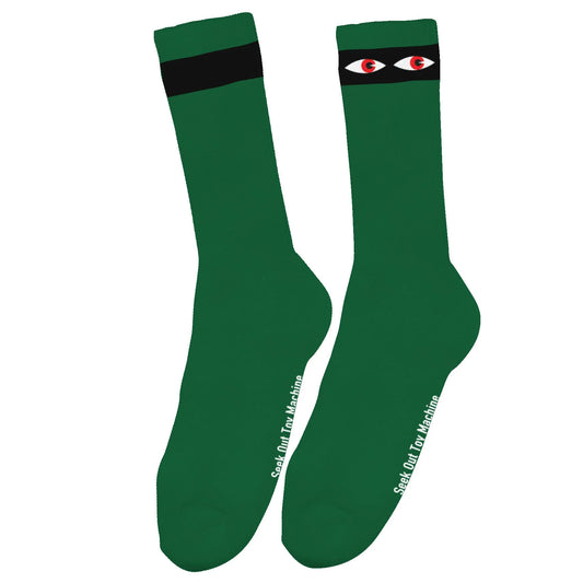Toy Machine | Seek Crew Socks - Green