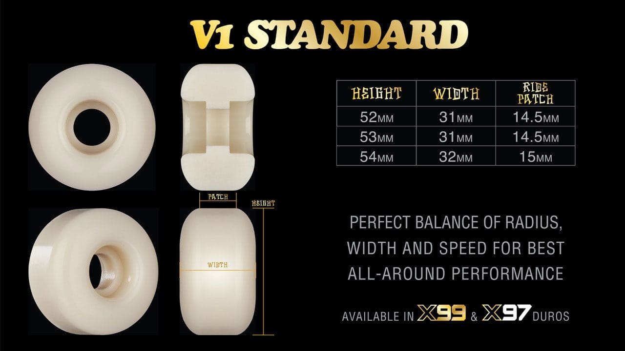 Bones | 52mm/97a Standard X-Formula x97 - V1 Standard