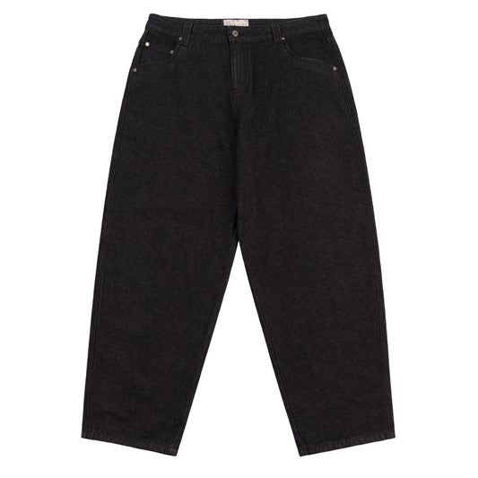 Dime | Classic Baggy Denim Pants - Black Washed