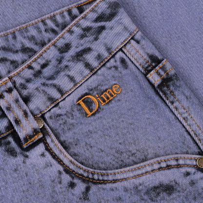 Dime | Classic Relaxed Denim Pants - Stone Purple