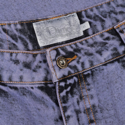 Dime | Classic Relaxed Denim Pants - Stone Purple