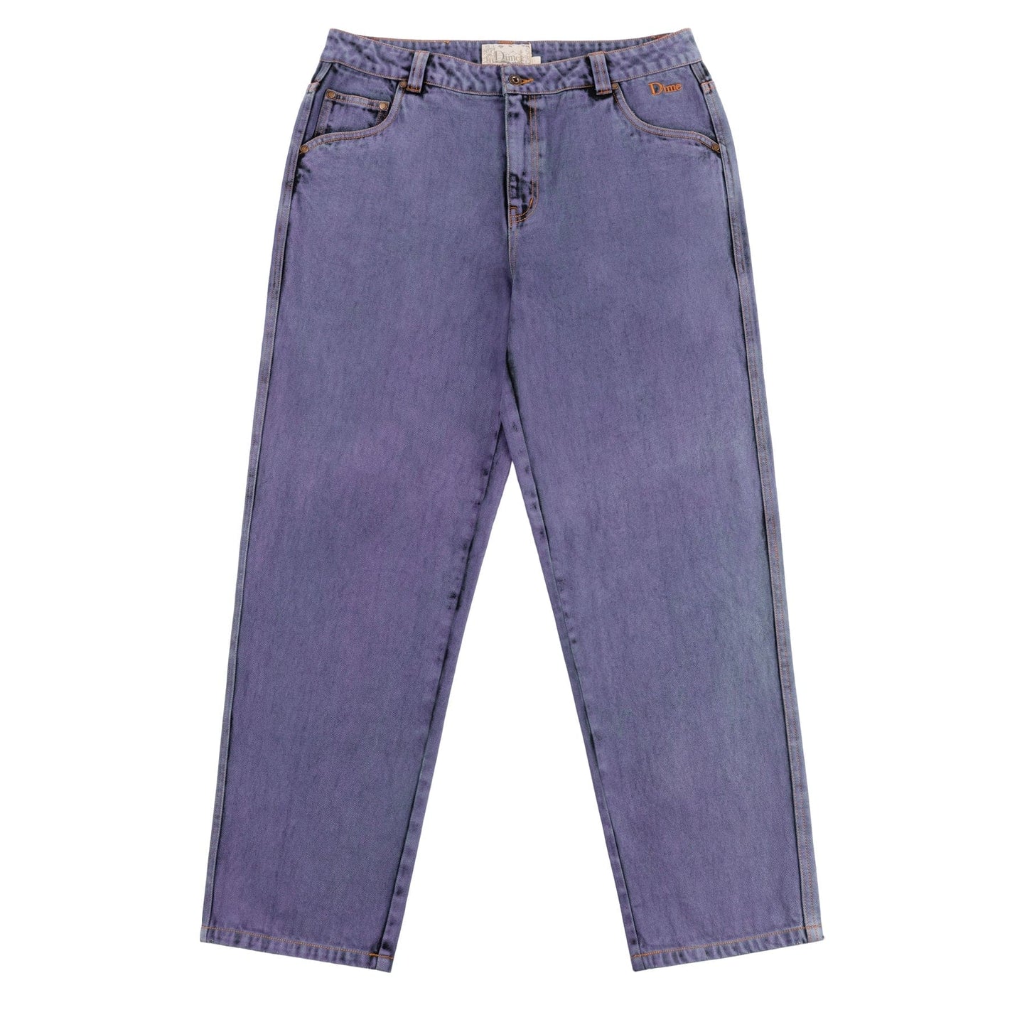 Dime | Classic Relaxed Denim Pants - Stone Purple