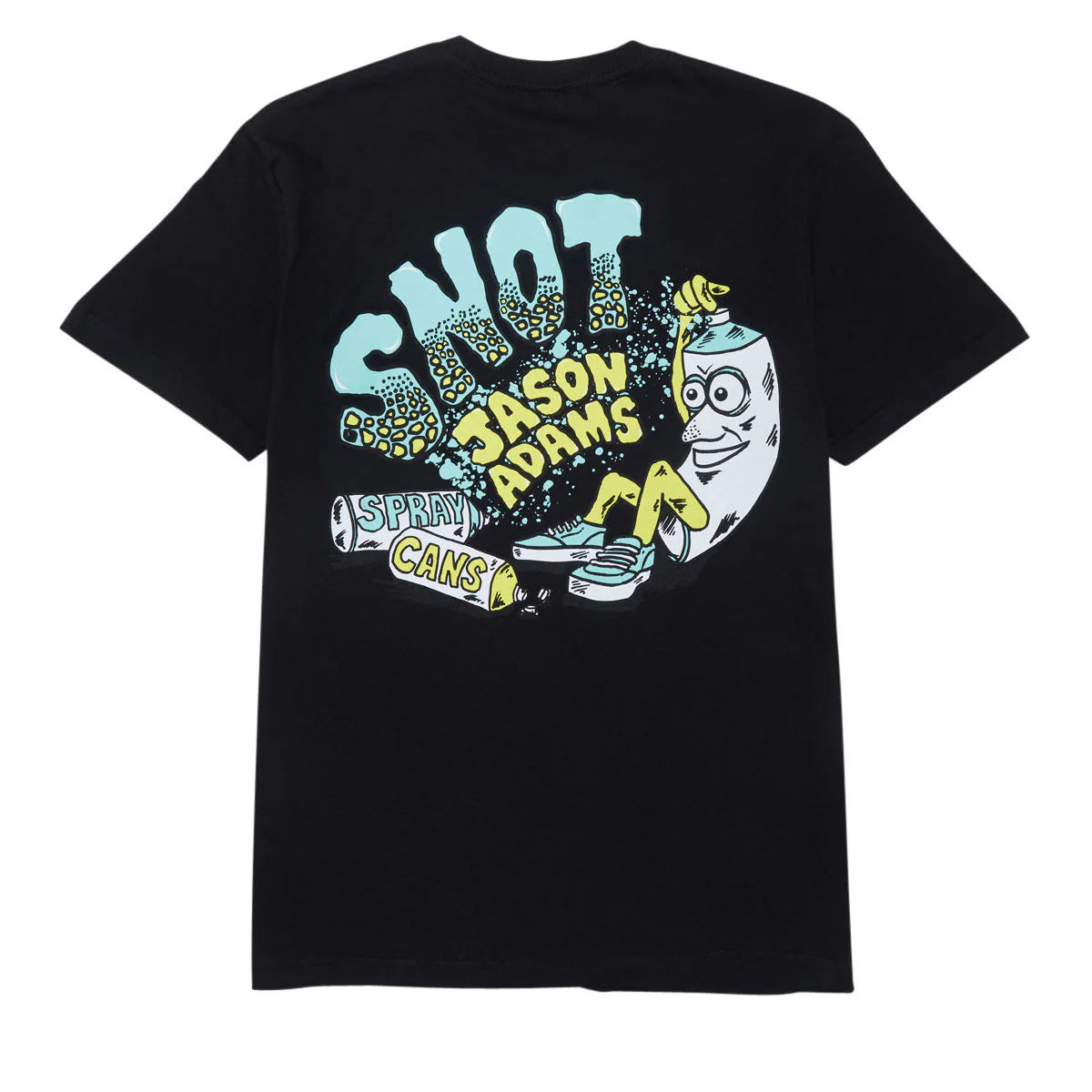 Snot | Jason Adams Spray Can Tee - Black