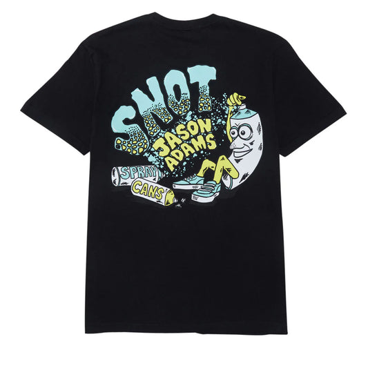 Snot | Jason Adams Spray Can Tee - Black