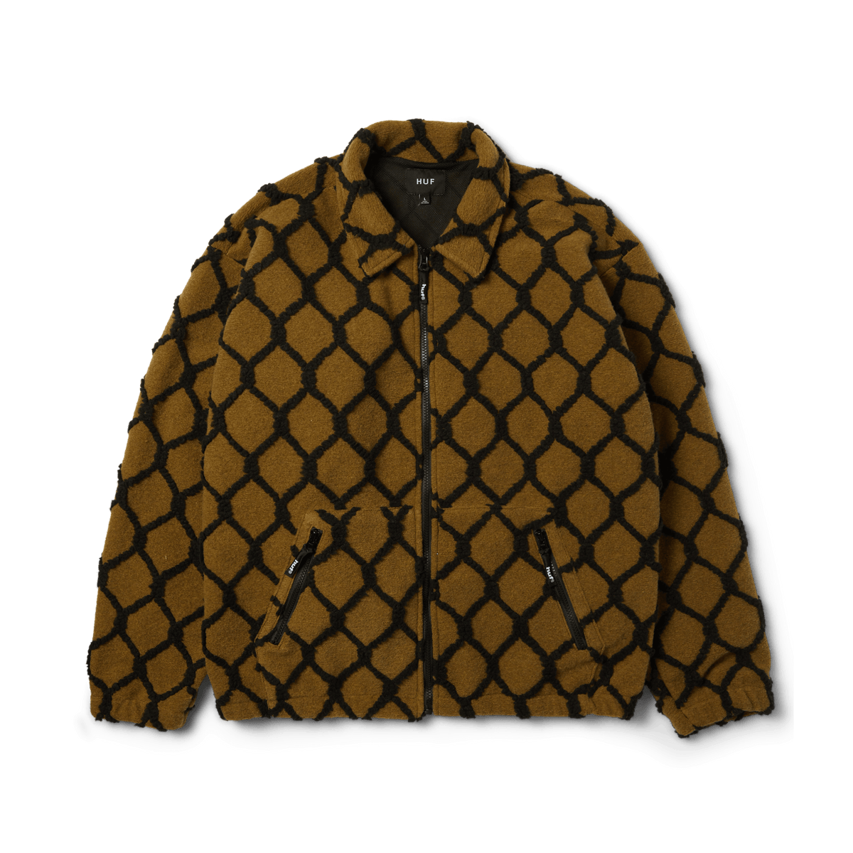 HUF | Breakthrough High Pile Jacket - Moss