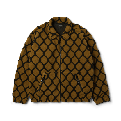 HUF | Breakthrough High Pile Jacket - Moss