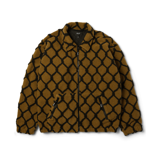 HUF | Breakthrough High Pile Jacket - Moss