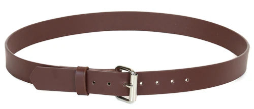 Funk Plus | Plain Brown Leather Belt