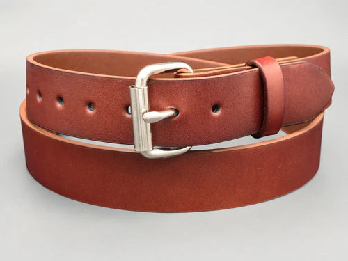 Funk Plus | Plain Brown Latigo Leather Belt