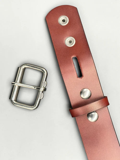 Funk Plus | Plain Brown Latigo Leather Belt