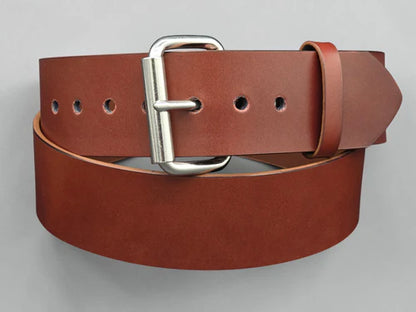 Funk Plus | Plain Brown Latigo Leather Belt