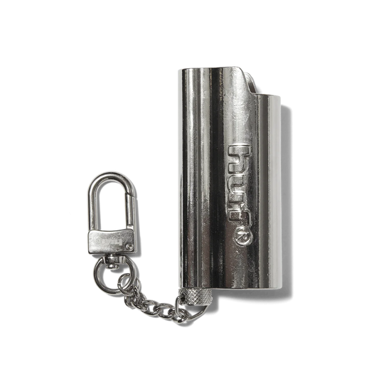 HUF | Burner Lighter Sleeve Keychain - Silver