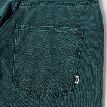 HUF | Cromer Washed Denim Pants - Sea Green