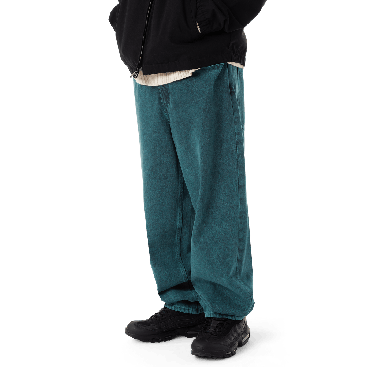 HUF | Cromer Washed Denim Pants - Sea Green