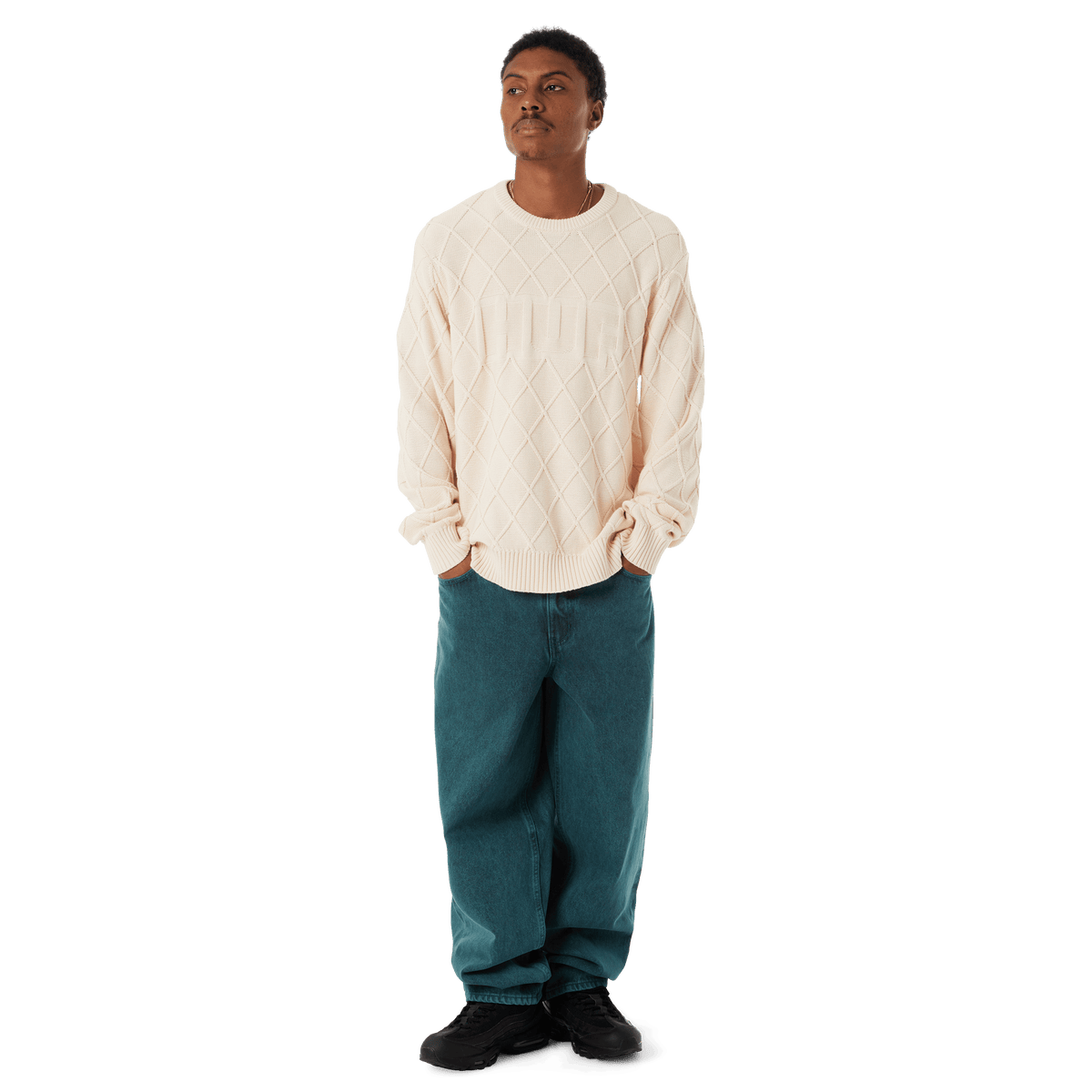 HUF | Cromer Washed Denim Pants - Sea Green