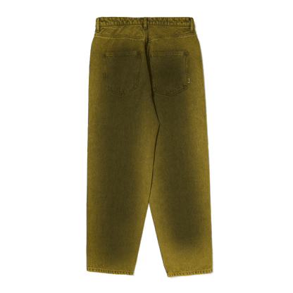 HUF | Cromer Washed Denim Pants - Tarragon