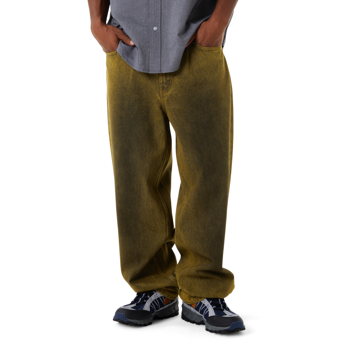 HUF | Cromer Washed Denim Pants - Tarragon