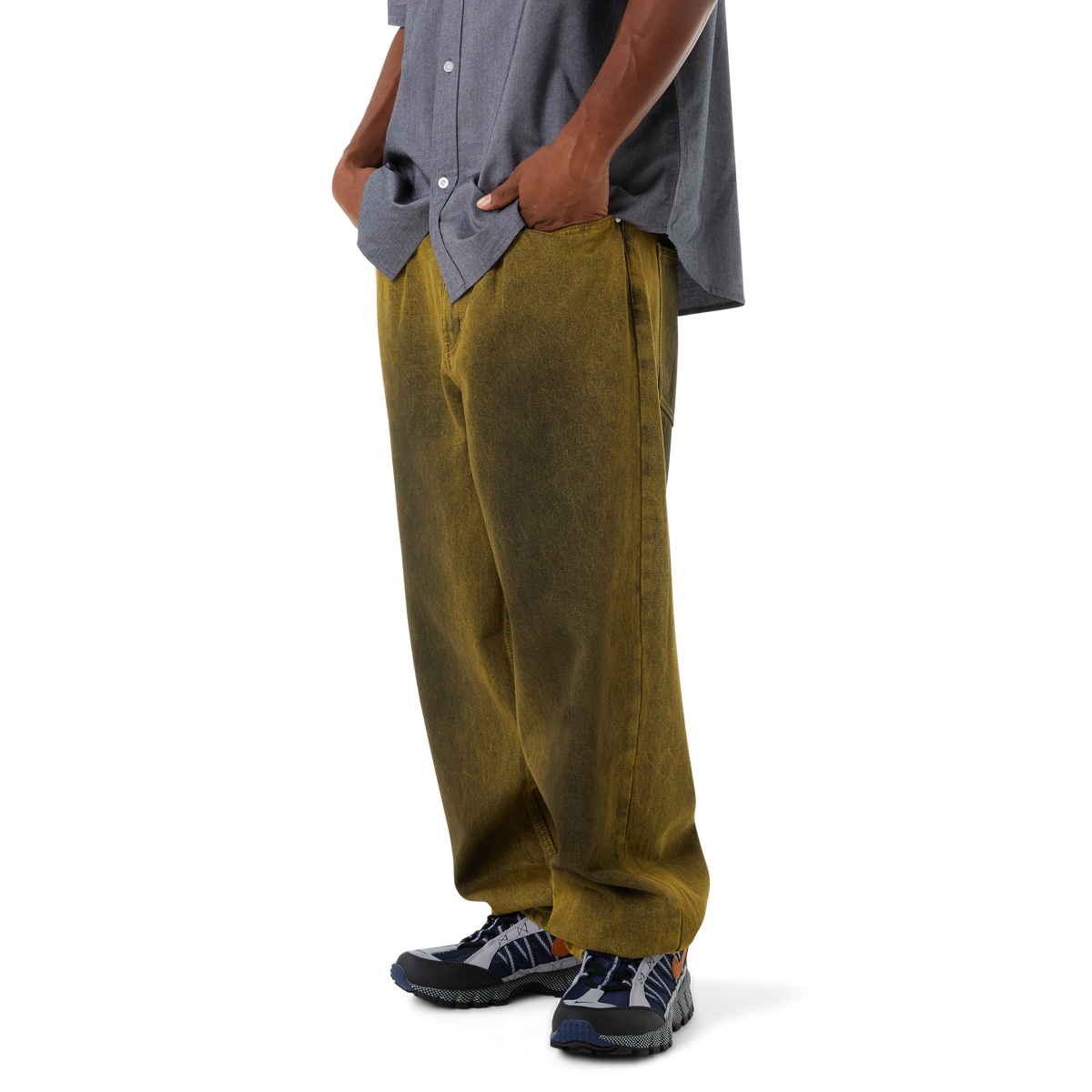 HUF | Cromer Washed Denim Pants - Tarragon