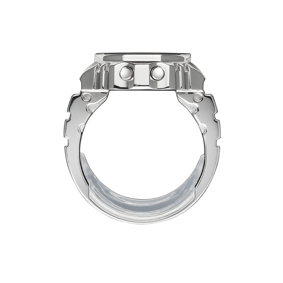 Casio | CRW001-1 G-Shock Nano Ring Watch - Stainless Steel Silver