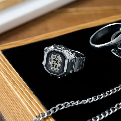 Casio | CRW001-1 G-Shock Nano Ring Watch - Stainless Steel Silver