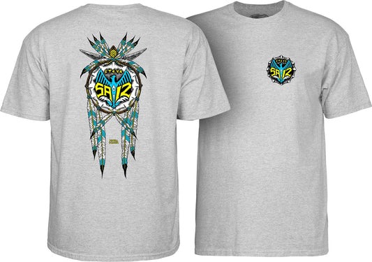 Powell Peralta | Saiz Totem Shirt - Heather Grey