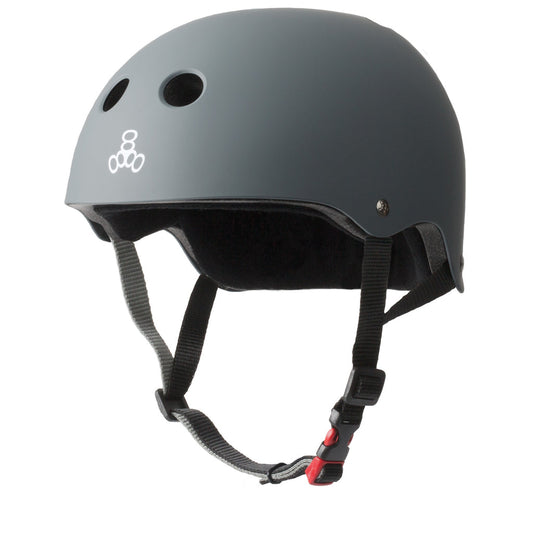Triple 8 | Certified Sweatsaver Helmet - Carbon Grey Matte