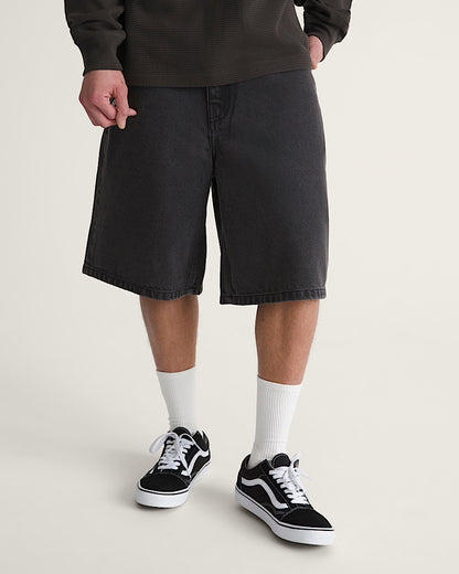 Vans | Check - 5 Baggy Denim Shorts - Washed Black