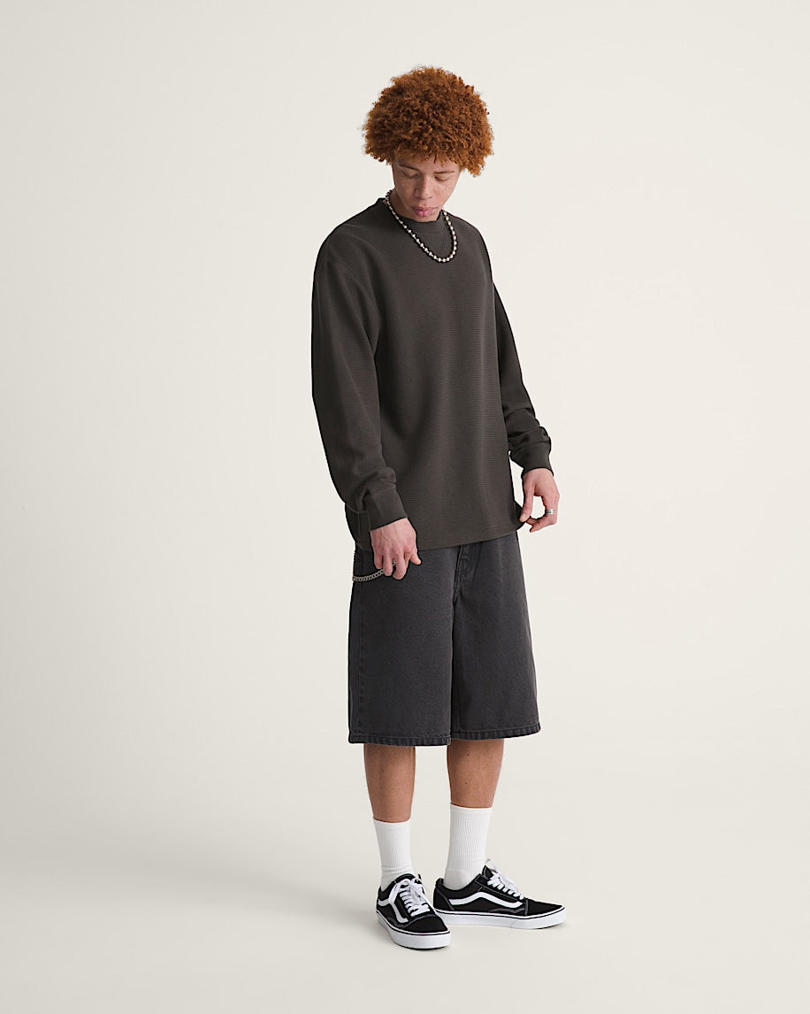 Vans | Check - 5 Baggy Denim Shorts - Washed Black