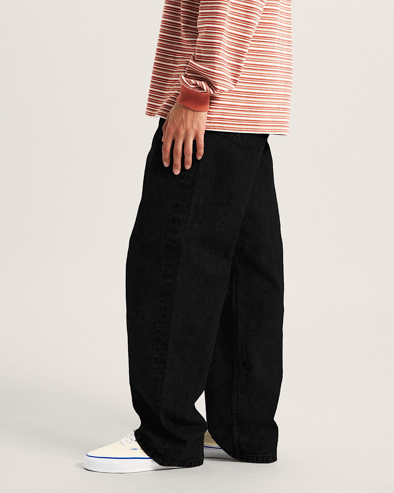 Vans | Check-5 Loose Denim Pants - Black