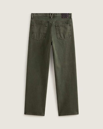 Vans | Check-5 Loose Denim Pants - Mossy Olive